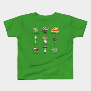 Mushroom ID Kids T-Shirt